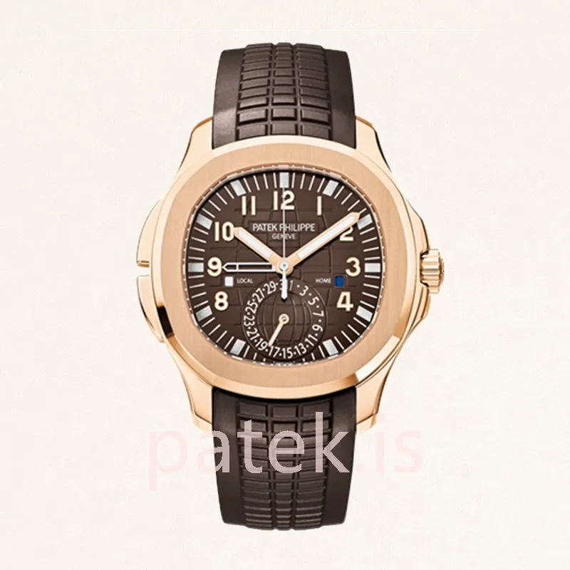 patek philippe aquanaut 5164r 001 men 40mm rose gold tone