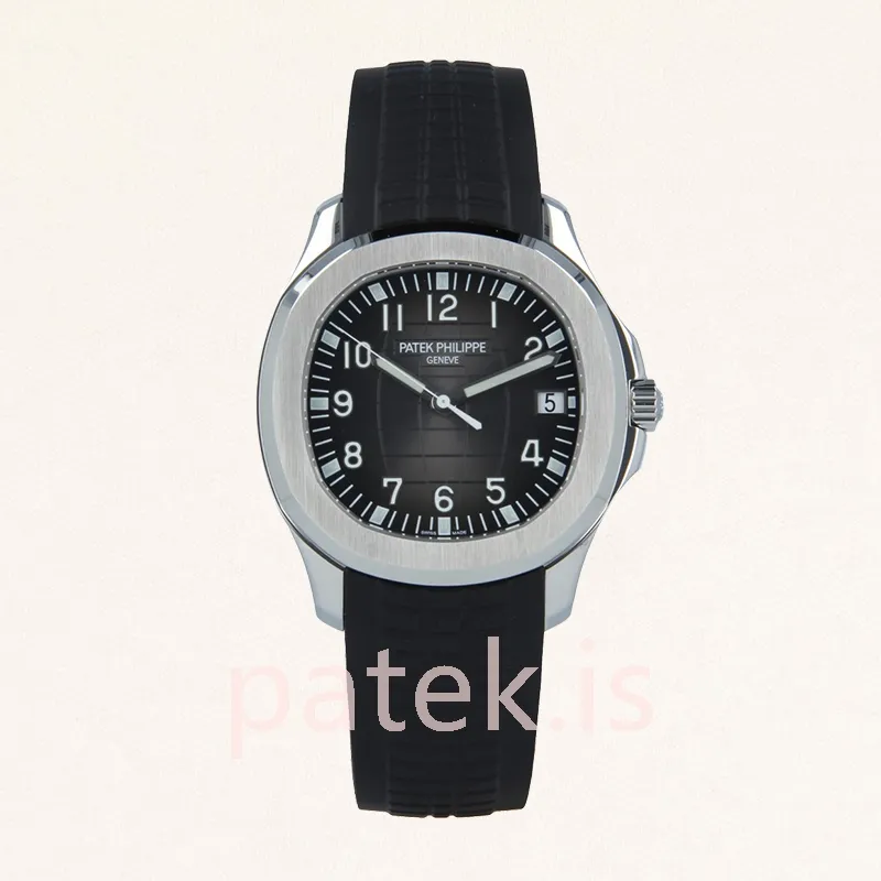 patek philippe aquanaut 40mm 5167a 001 men's rubber band