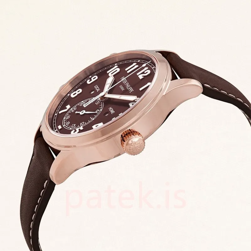 patek philippe complications 43mm 5524r 001 men rose gold tone