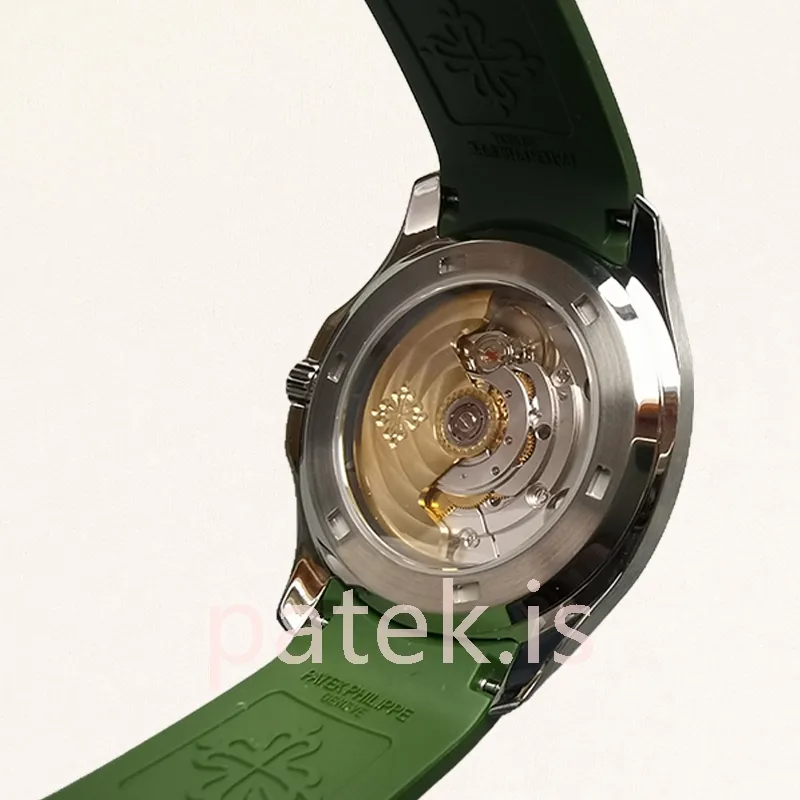 patek philippe aquanaut 42mm men's 5968g 010 green dial rubber band