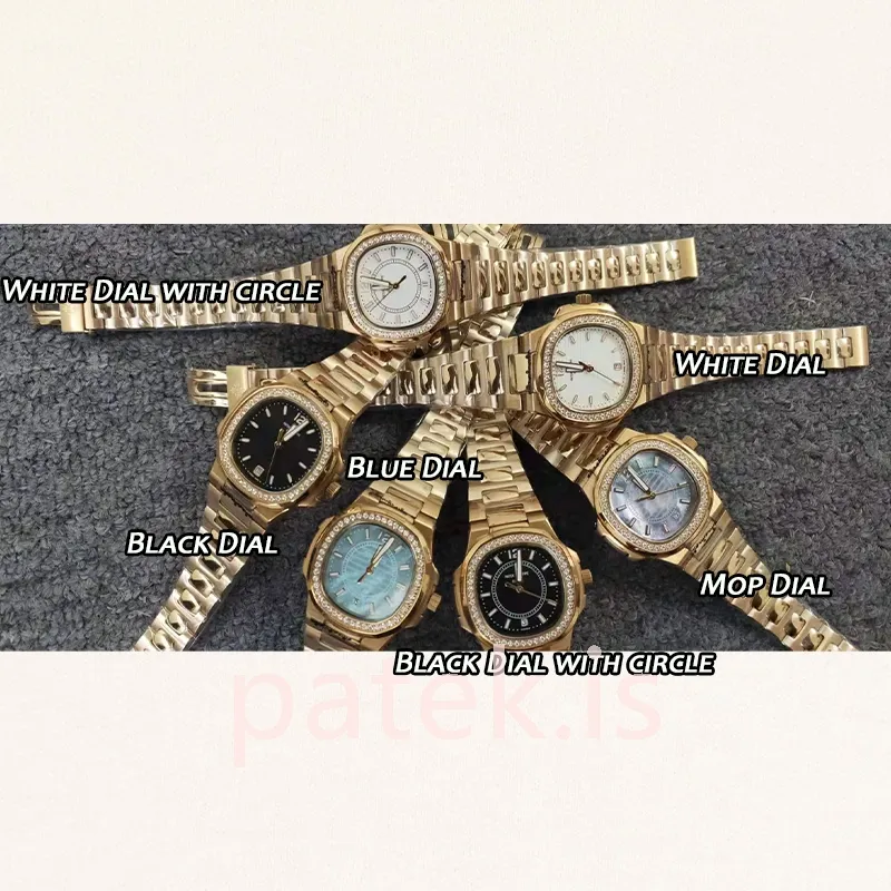 patek philippe nautilus ladies 32mm 7118/1200r 001 quartz