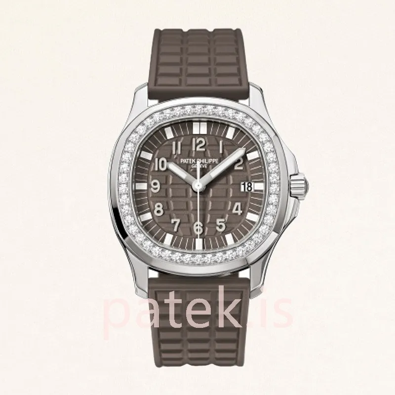patek philippe aquanaut 5067a 023 32mm ladies rubber band
