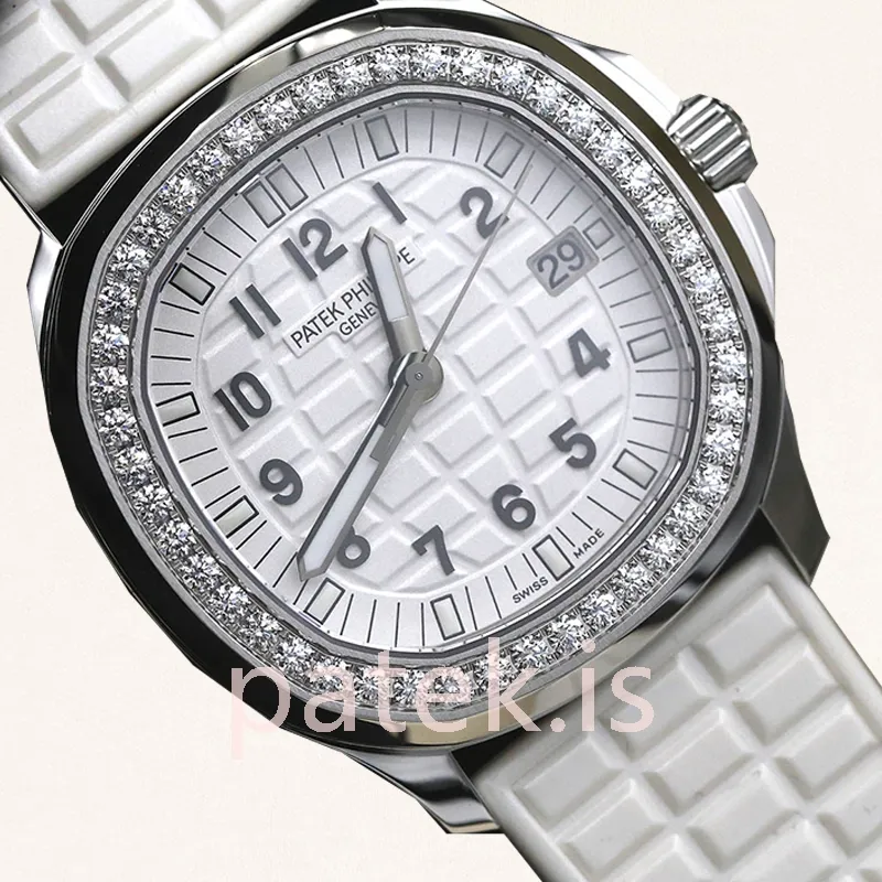 patek philippe aquanaut 32mm ladies 5067a 024 rubber band