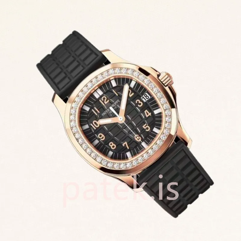 patek philippe aquanaut 32mm 5068r 001 ladies rubber band