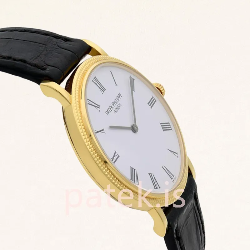 patek philippe calatrava 5120j 001 men's 36mm gold tone automatic