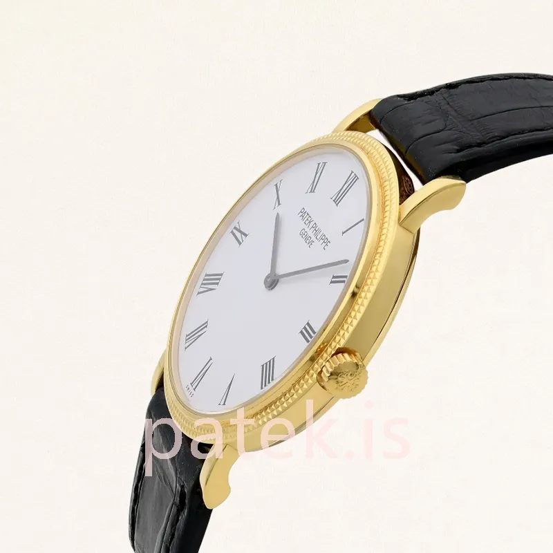 patek philippe calatrava 5120j 001 men's 36mm gold tone automatic