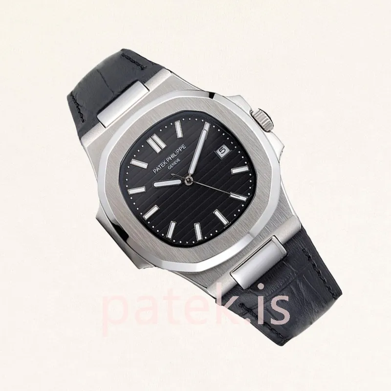 patek philippe nautilus men's 5711g 001 40mm silver tone