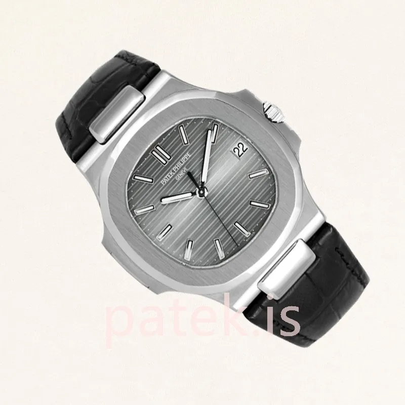 patek philippe nautilus men's 5711g 001 40mm automatic silver tone