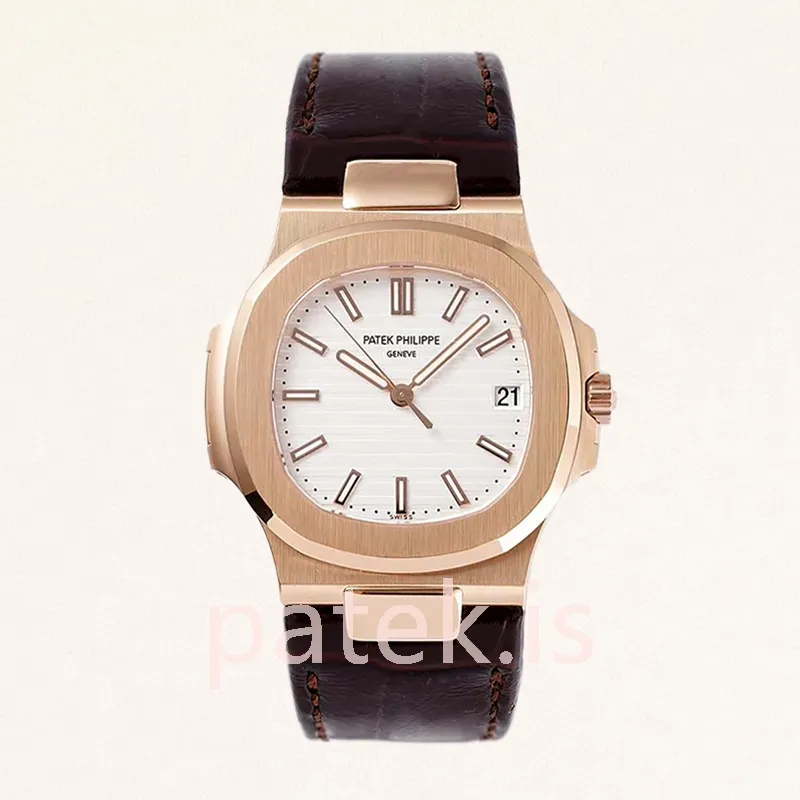 patek philippe nautilus 40mm men's 5711j 001 rose gold tone