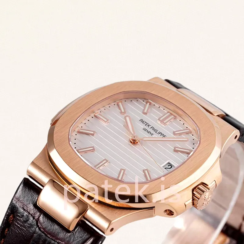 patek philippe nautilus 40mm men's 5711j 001 rose gold tone
