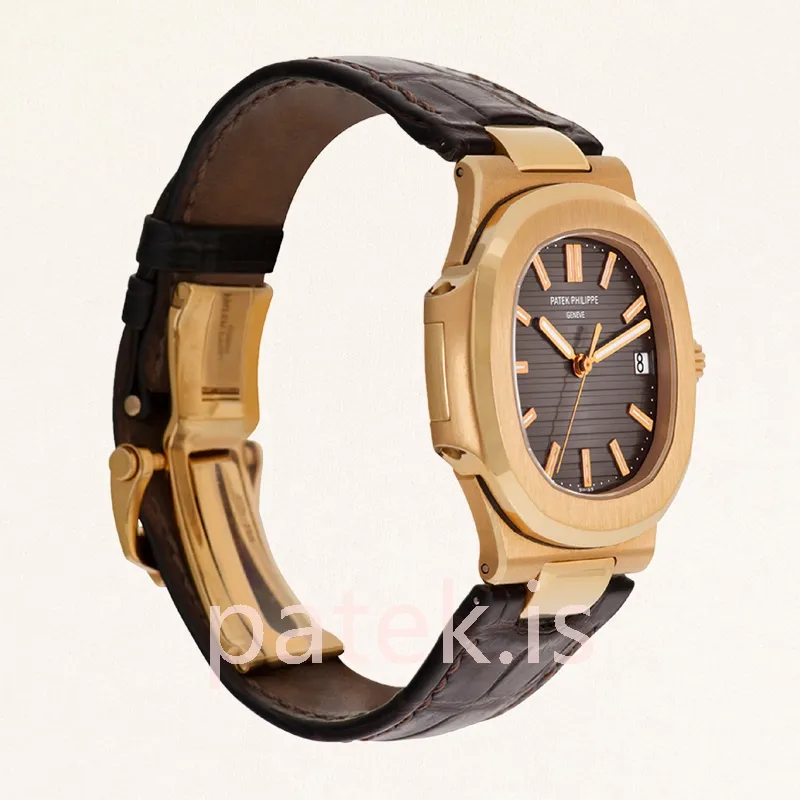 patek philippe nautilus men's 5711r 001 40mm automatic rose gold tone