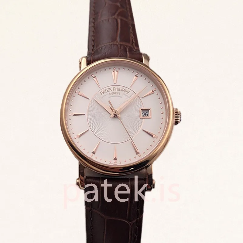 patek philippe calatrava men's 5153r 001 40mm rose gold tone