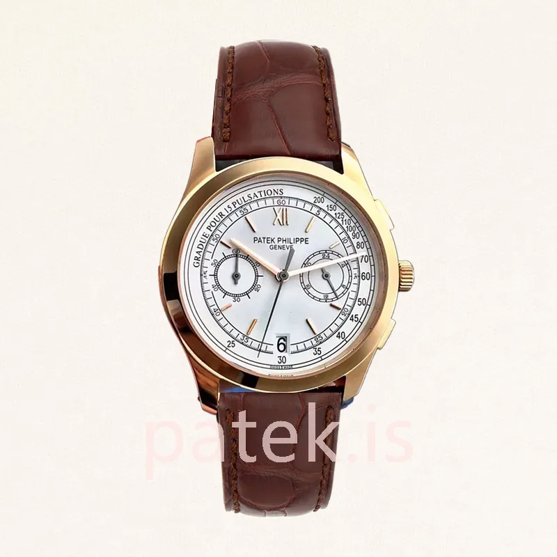 patek philippe grand complications 5170j 001 men's 40mm white dial quartz