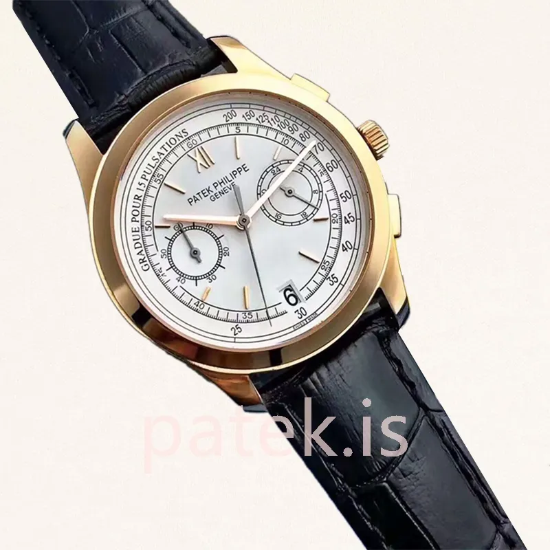 patek philippe grand complications 5170j 001 men's 40mm white dial quartz
