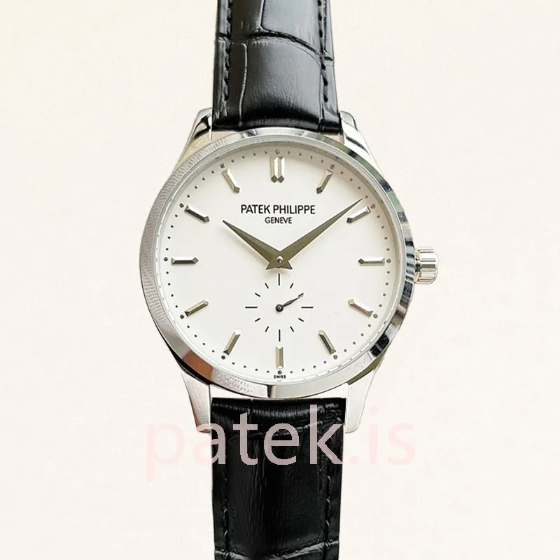 patek philippe calatrava 40mm men's 5196g 001 silver tone