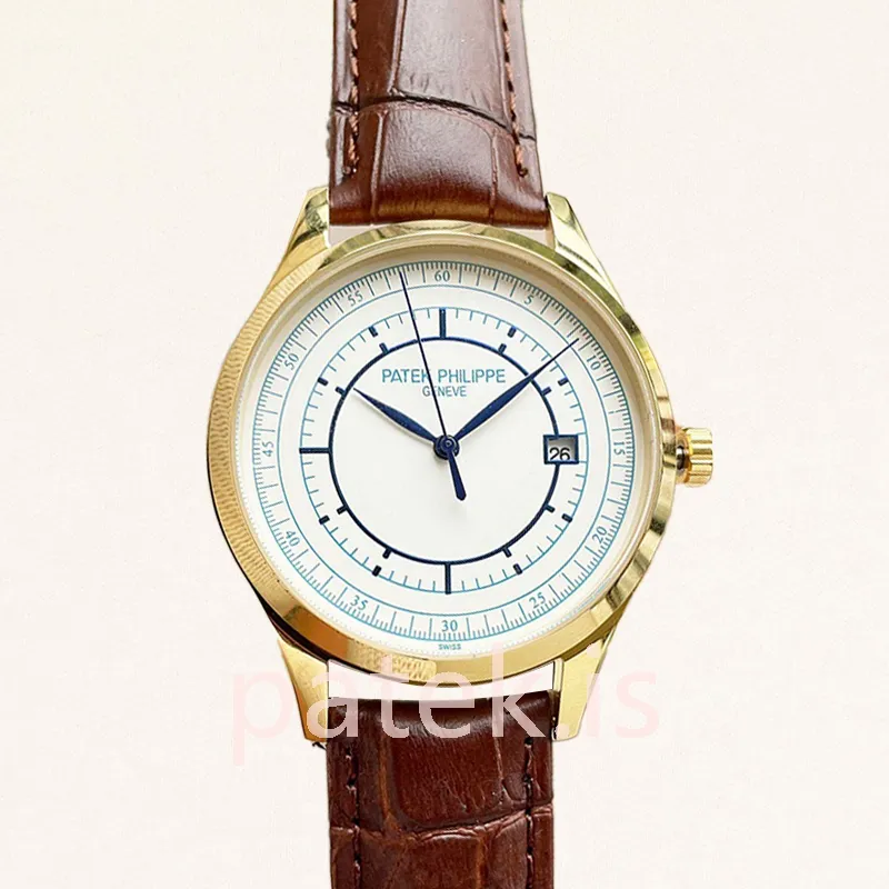 patek philippe calatrava 40mm 5296r 001 men's white dial automatic