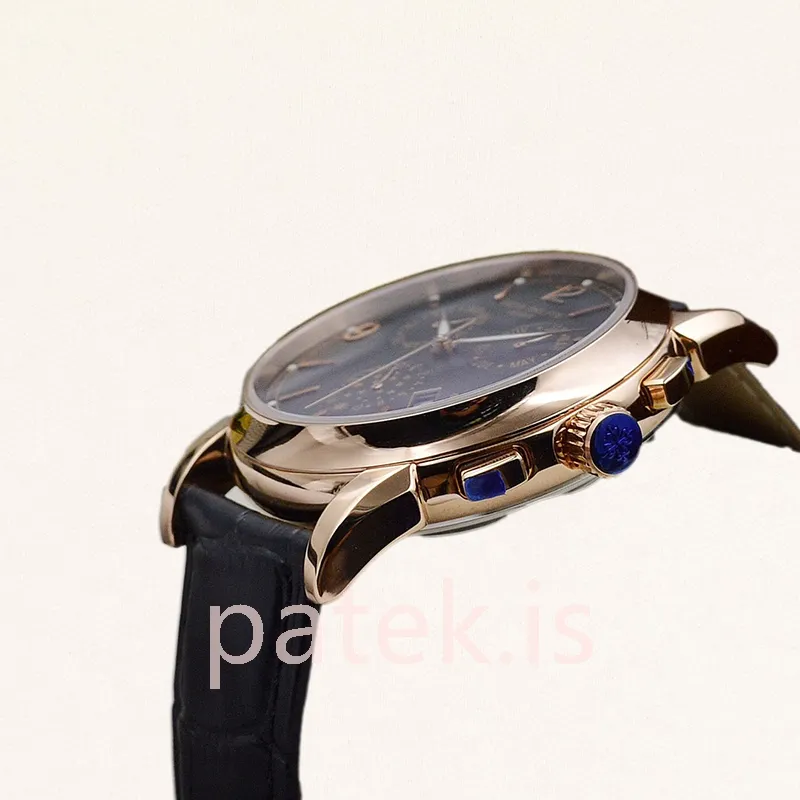 patek philippe complications 40mm men's complicationsblsl023 blue dial