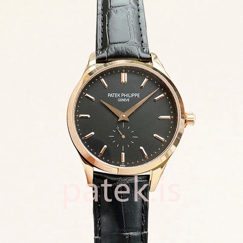 patek philippe calatrava men's ref.2526 40mm rose gold tone black dial