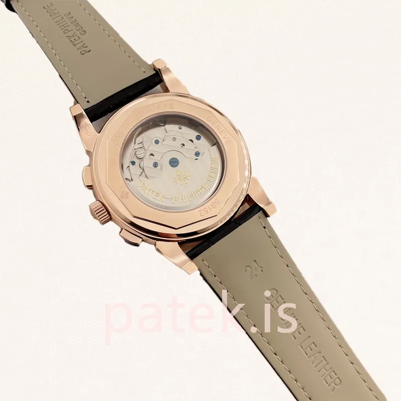 patek philippe grand complications ref.5970 1 men's 40mm leather strap automatic